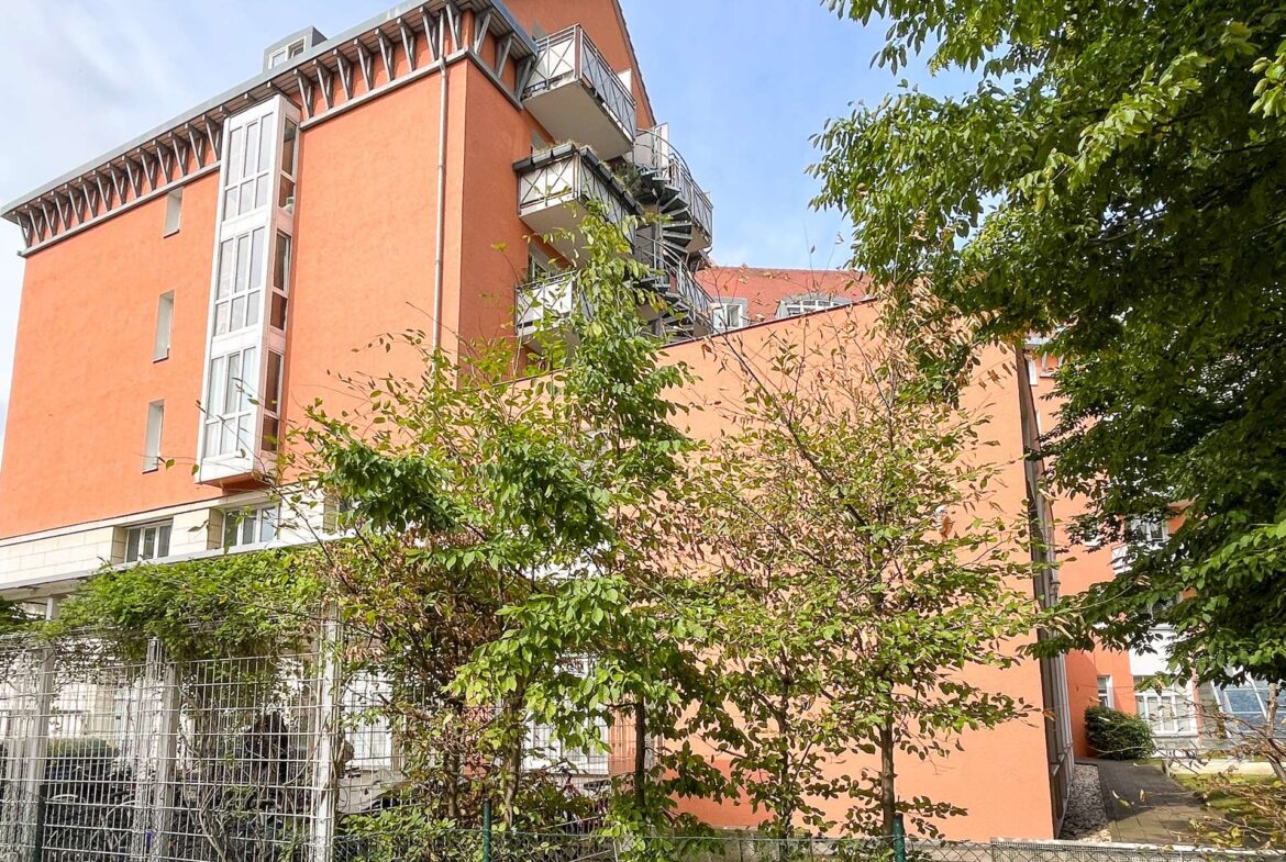 seitlicher Blick Haus