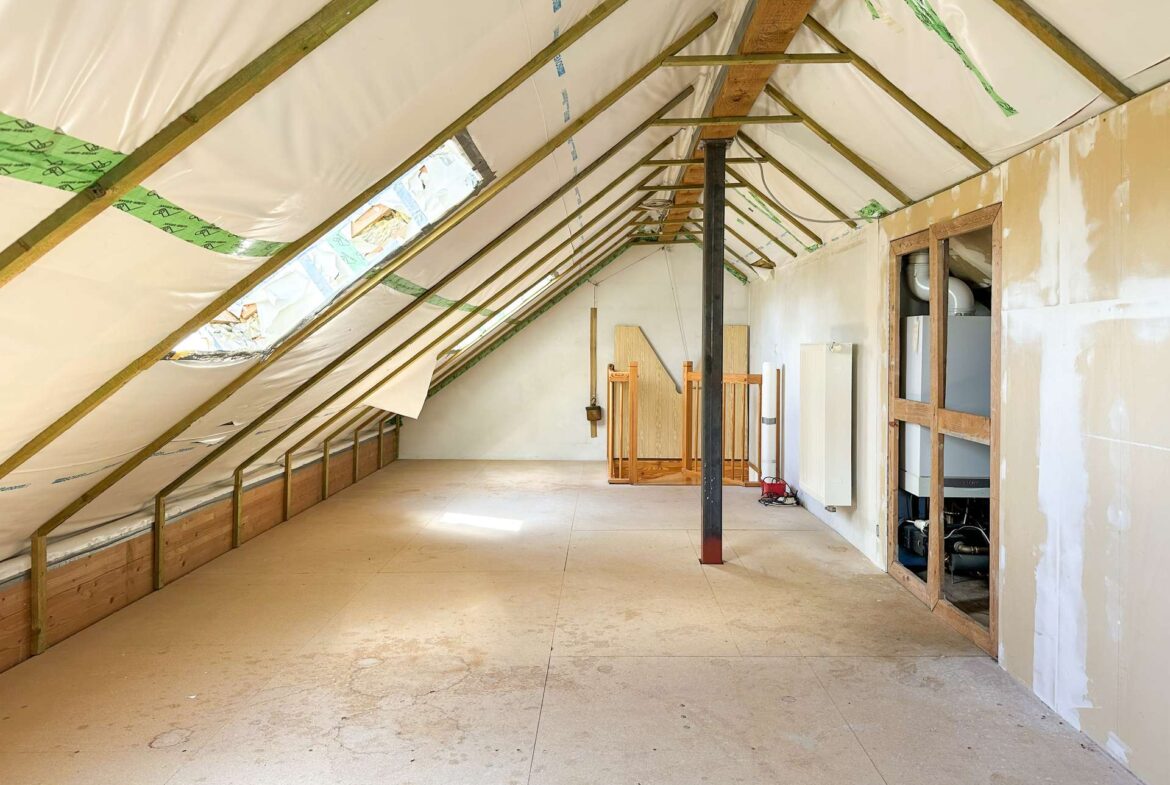 Ausbaubares Dachgeschoss