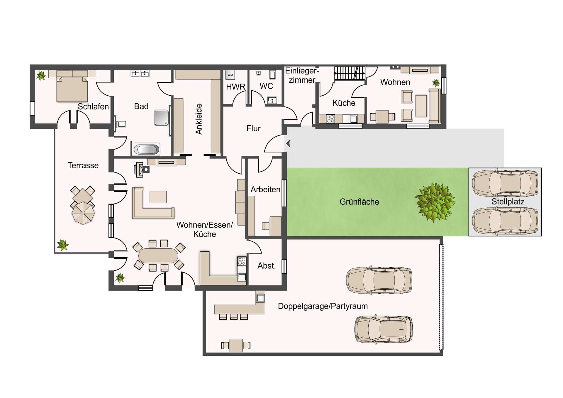 Grundriss - Erdgeschoss