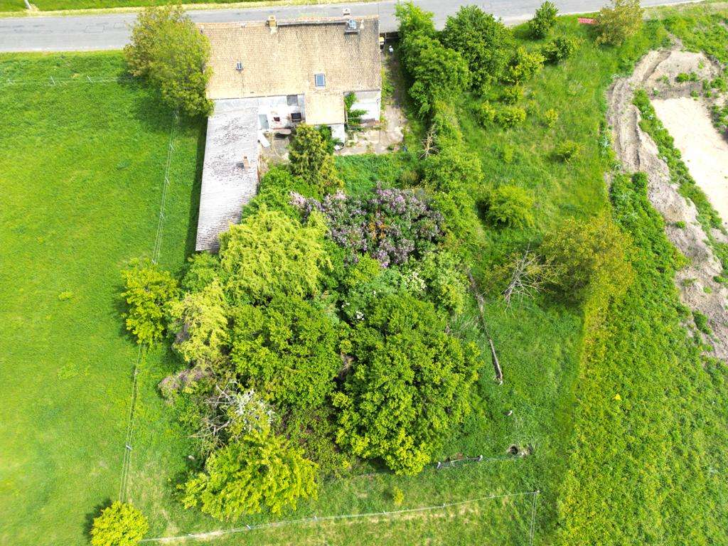 Baugrundstück von oben