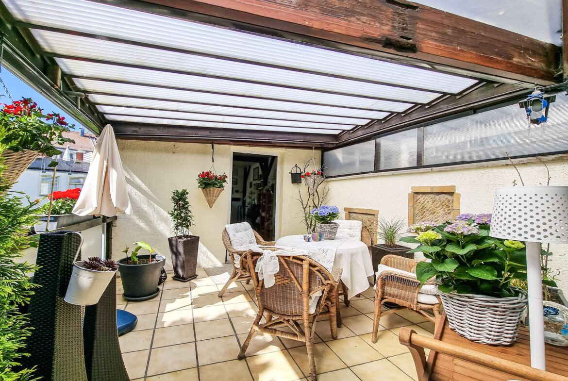 Terrasse im 1.OG