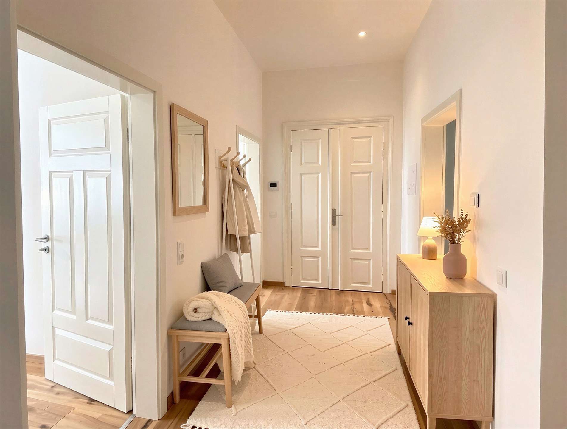 Flur - Möblierungsbeispiel