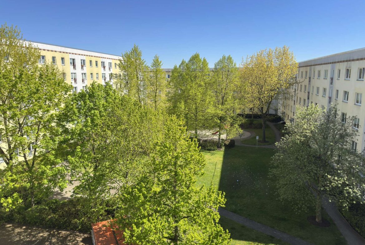 Ausblick in den Innenhof