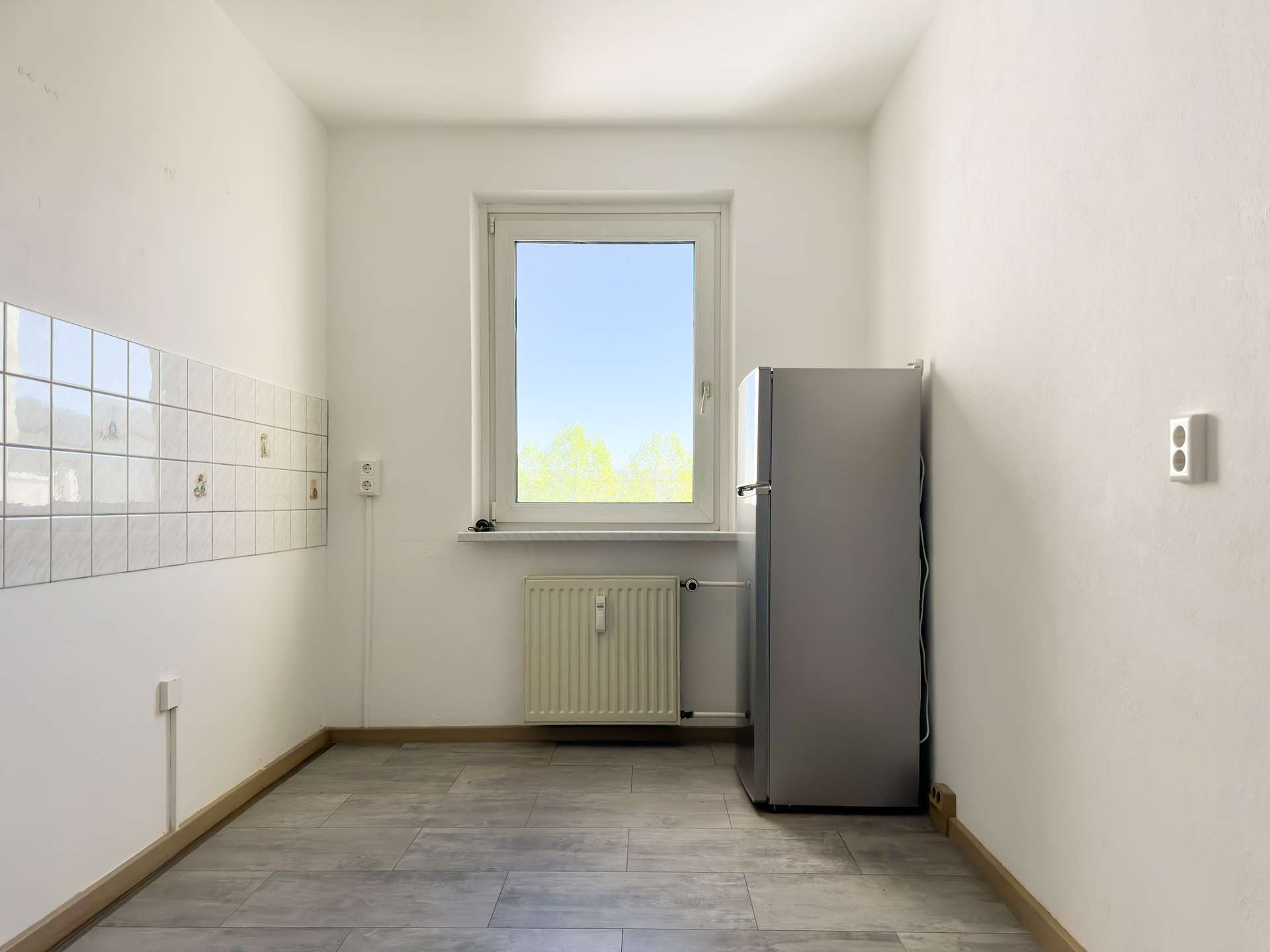 separate Küche