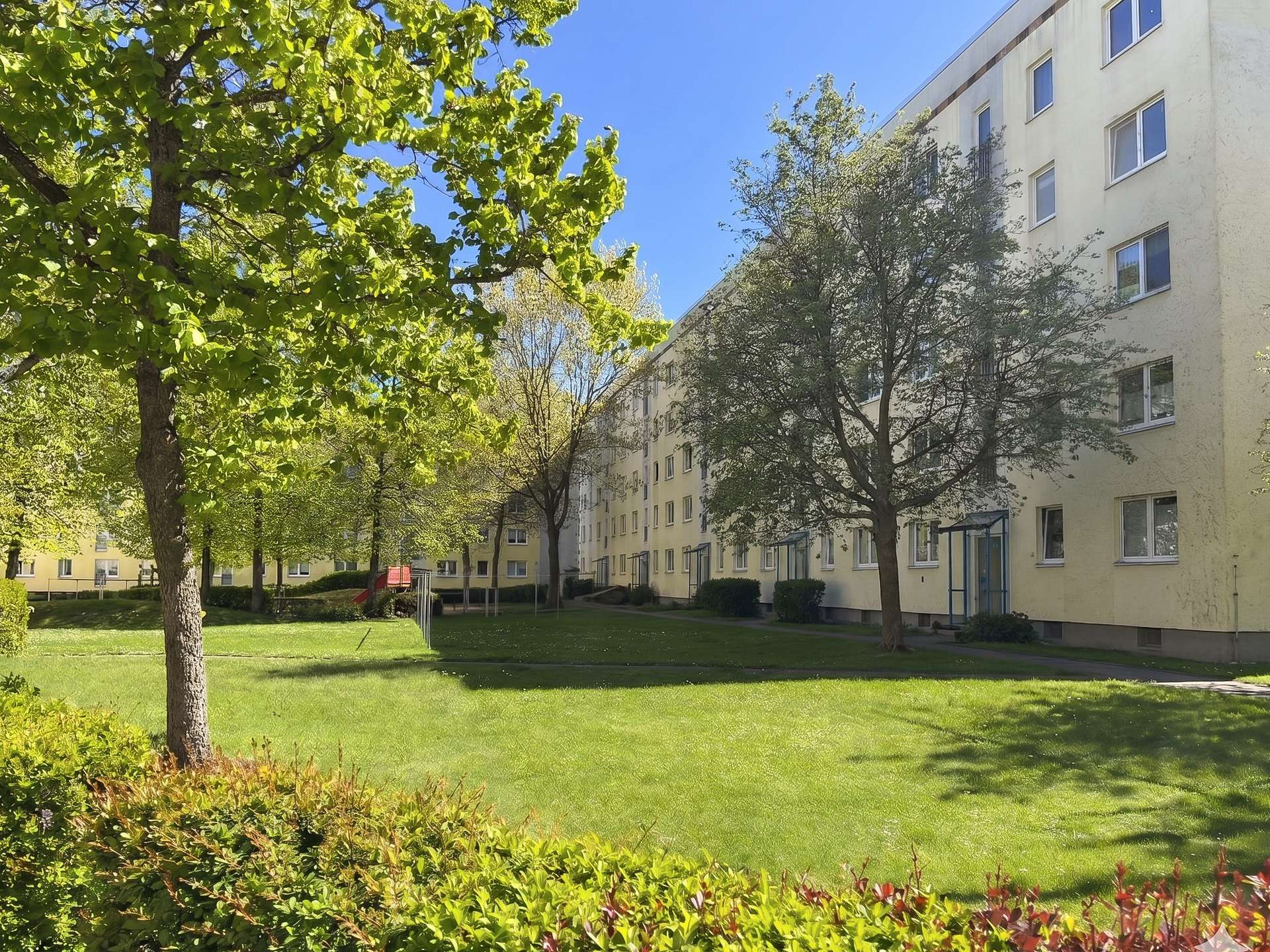 idyllischer Innenhof