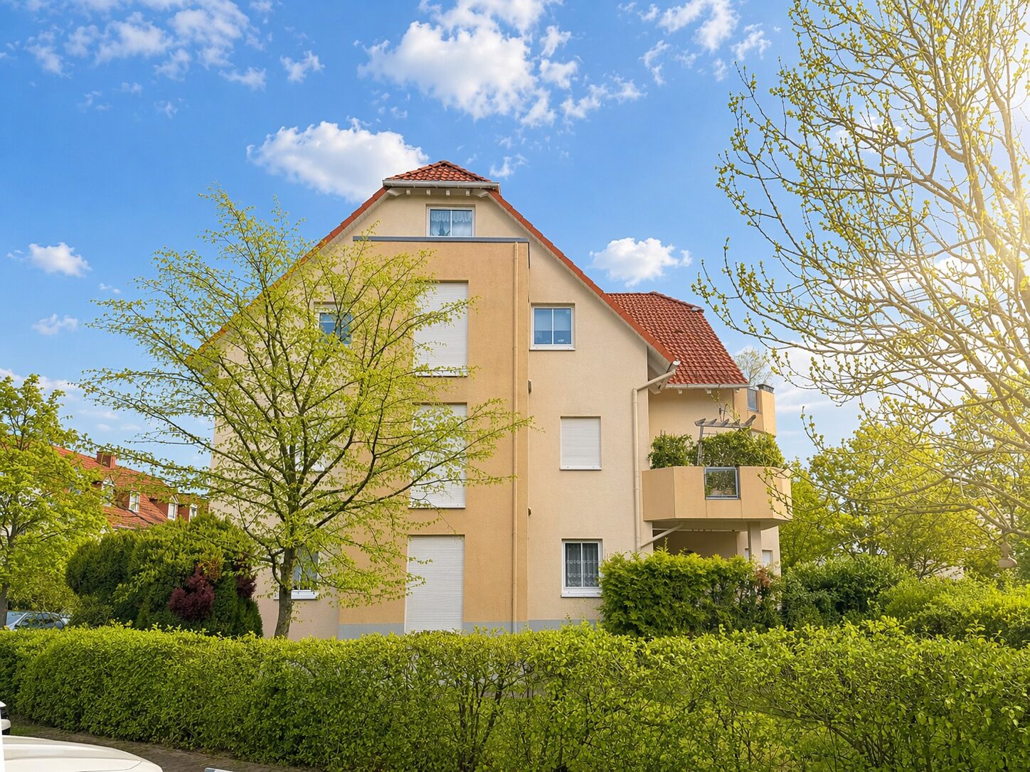 Hausansicht - West