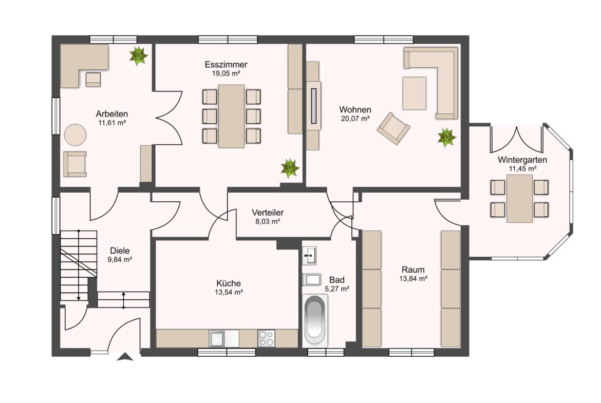 Grundriss EG