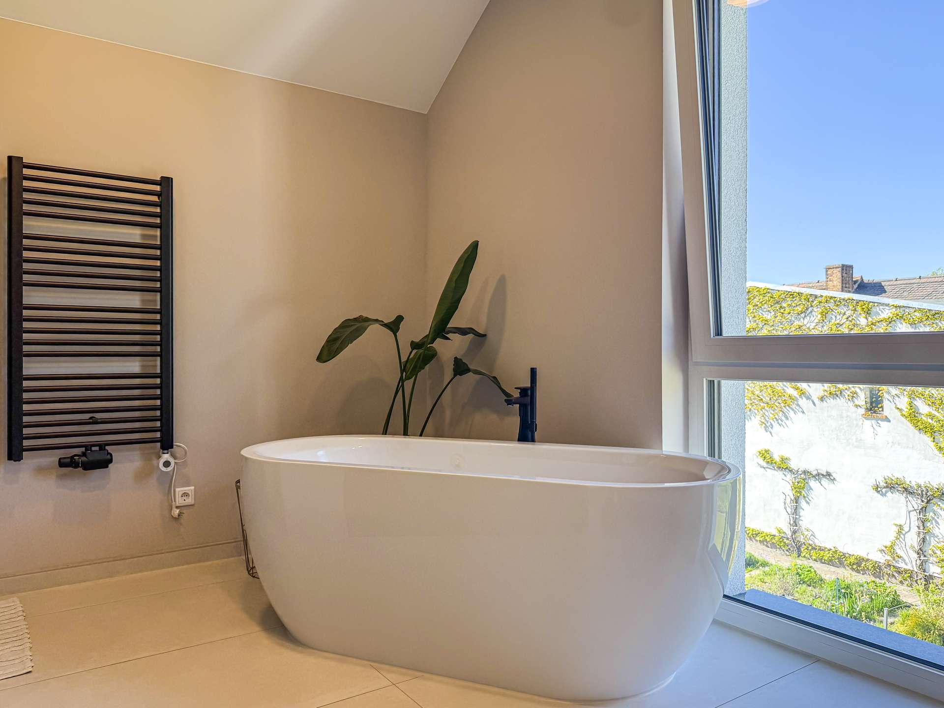 Freistehende Badewanne