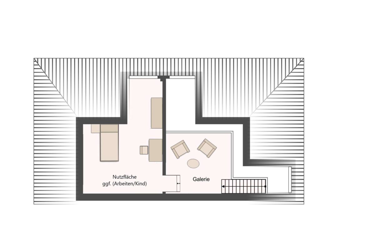 Grundriss Ebene 2