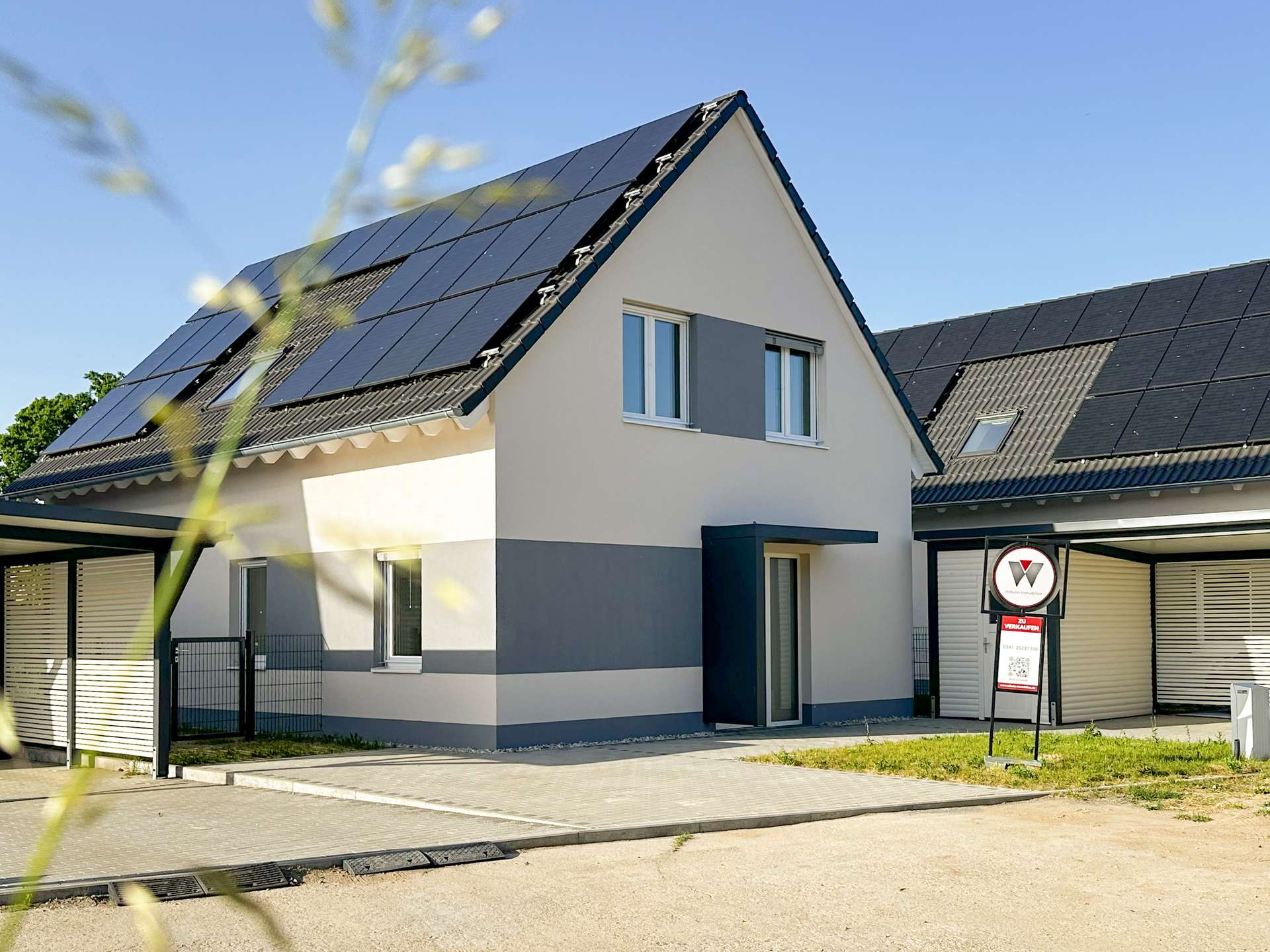 Fertiggestellter Neubau
