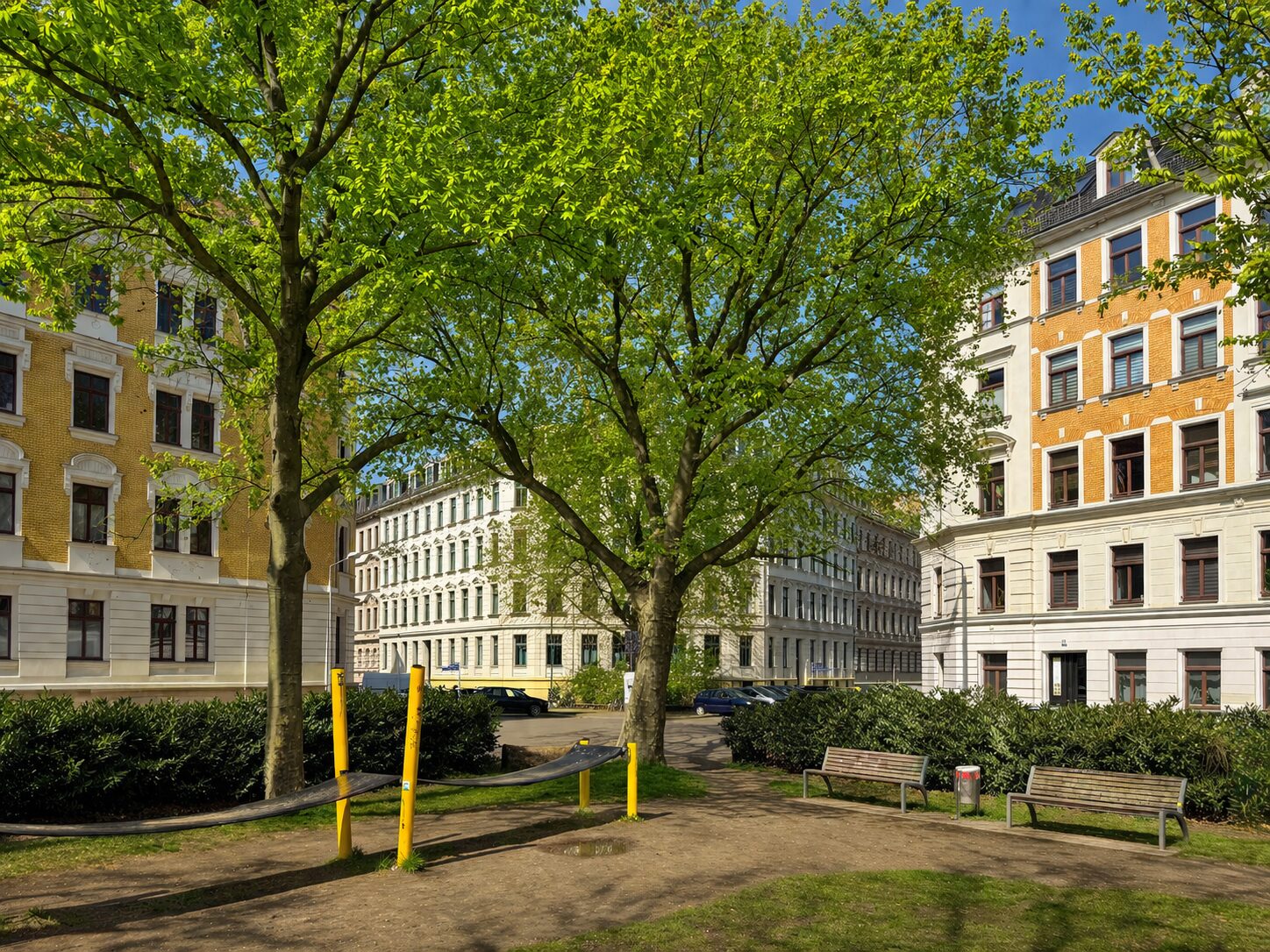 Lage kleiner Park