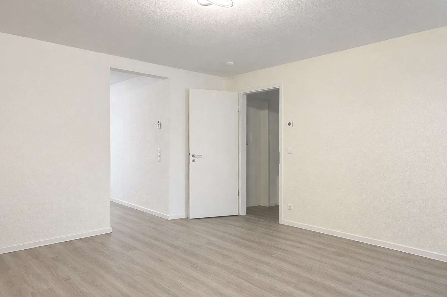 Blick aus dem Wohnzimmer