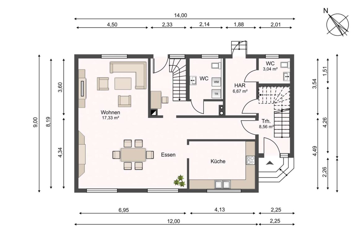 Grundriss EG