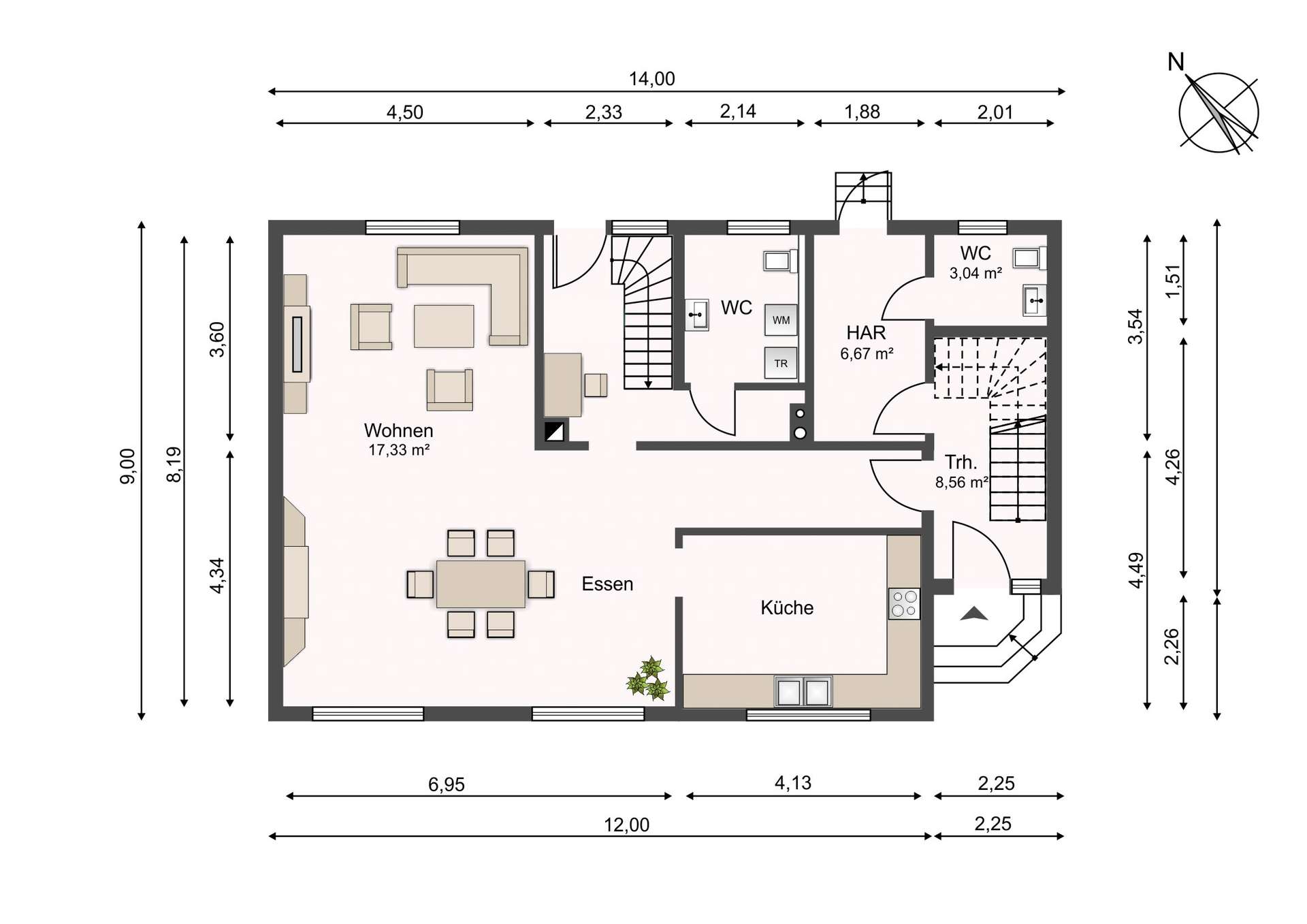 Grundriss EG