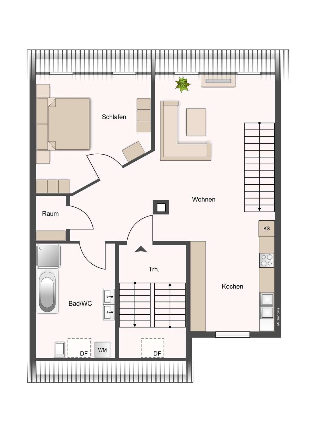 Grundriss DG