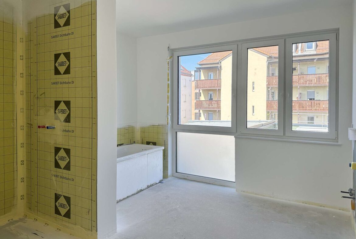 Tageslicht-Badezimmer