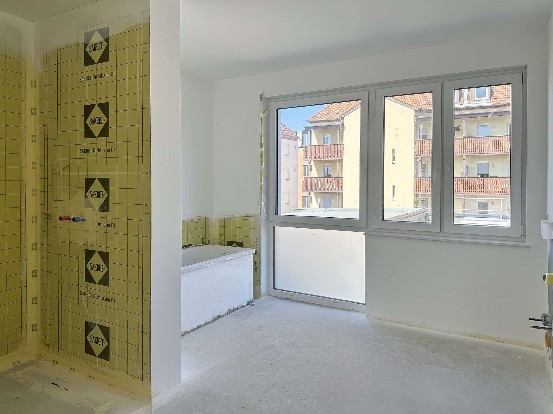 Tageslicht-Badezimmer