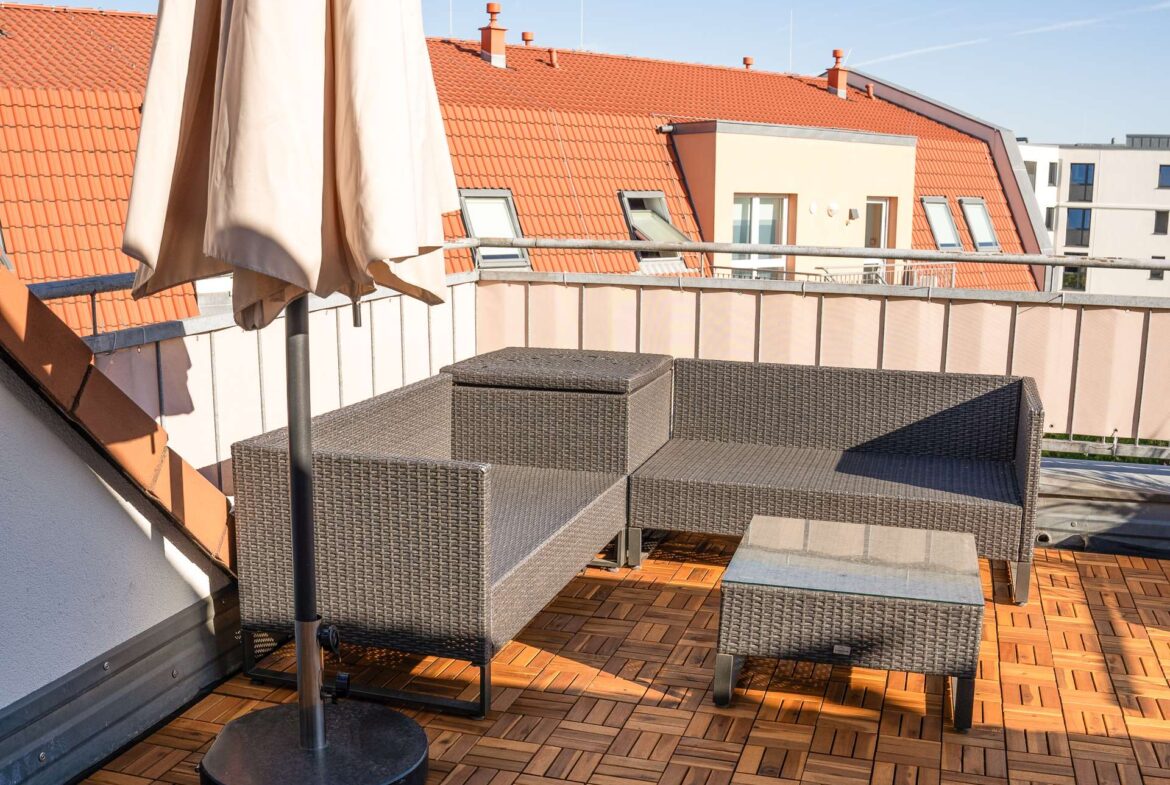 Terrasse im DG