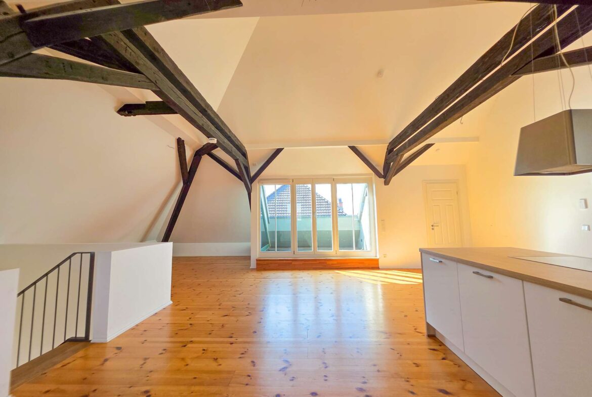 Loft mit Terrassenzugang