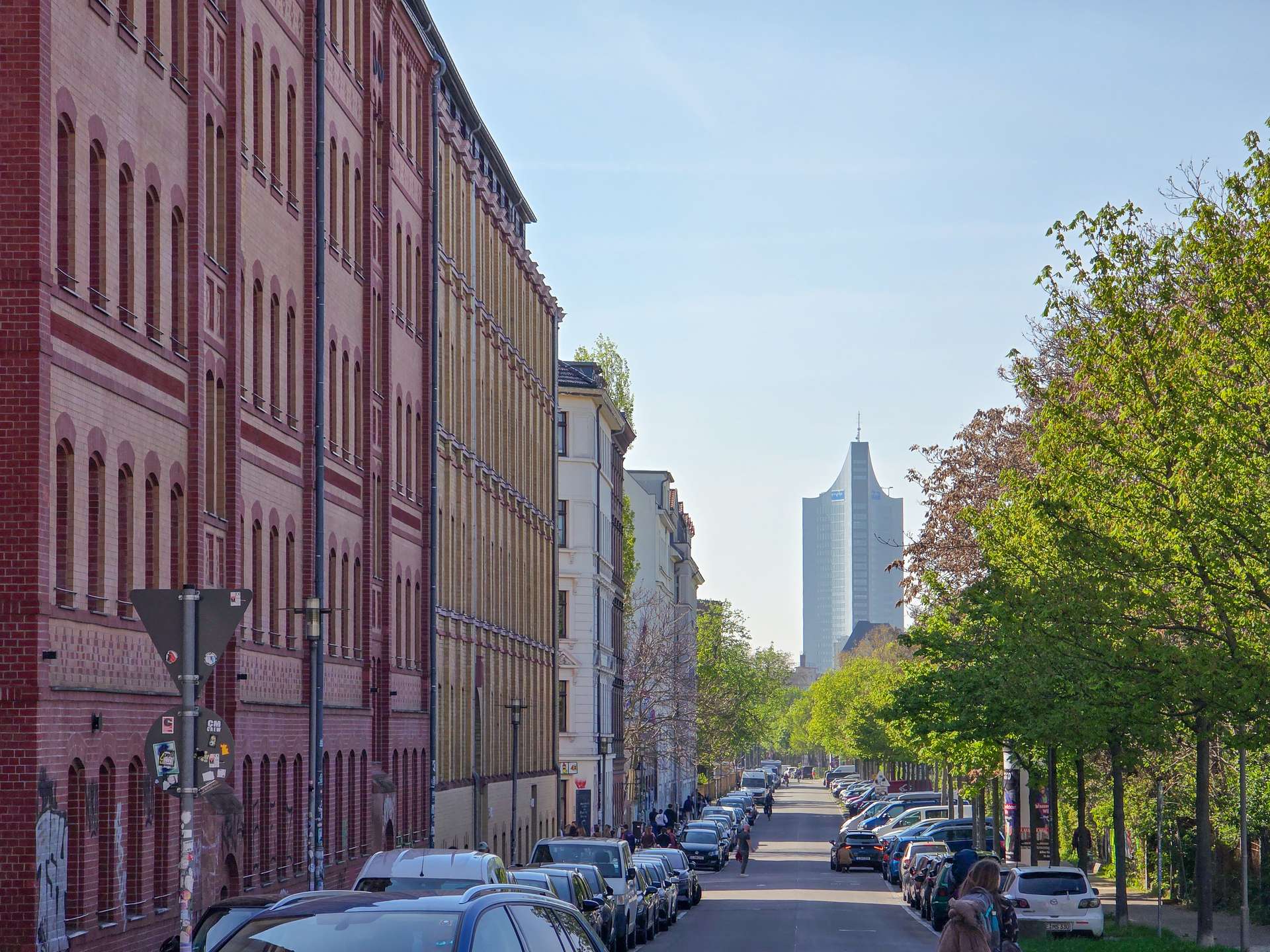 Blick in die City