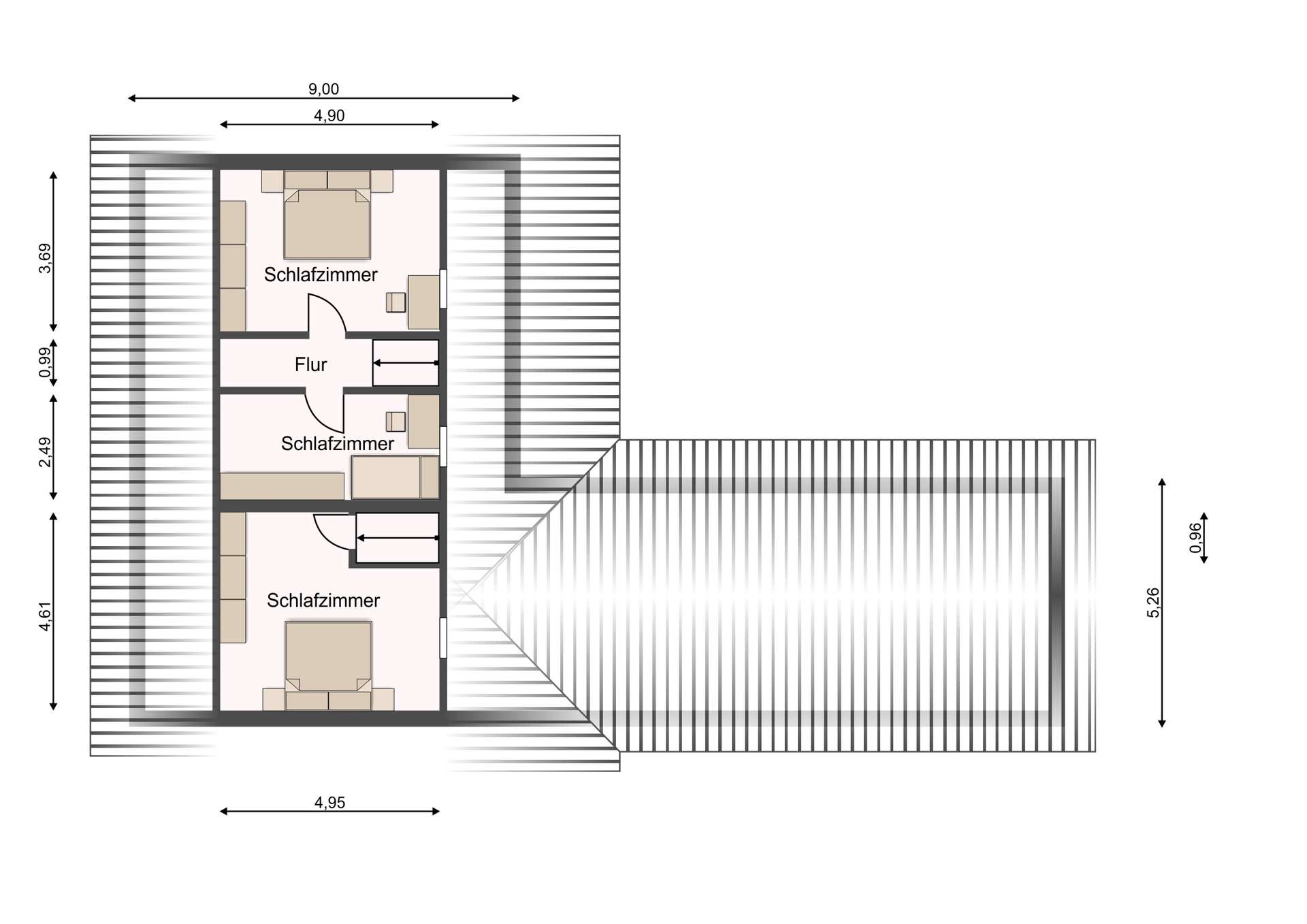 Grundriss DG