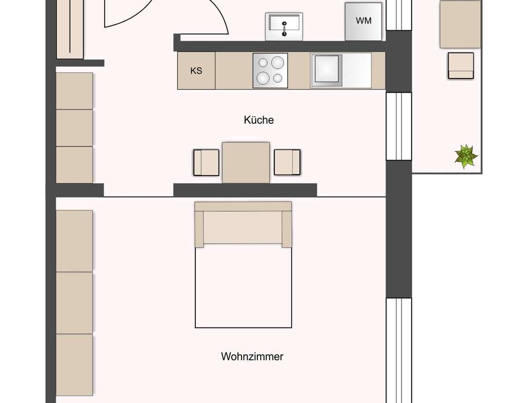Grundriss - Wohnung 20