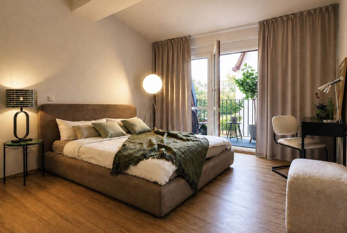 Großzügiges Schlafzimmer