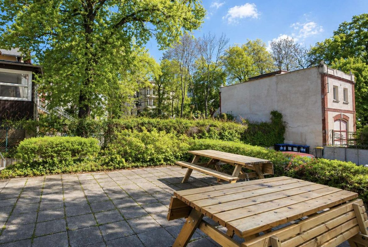 Gepflegter Innenhof