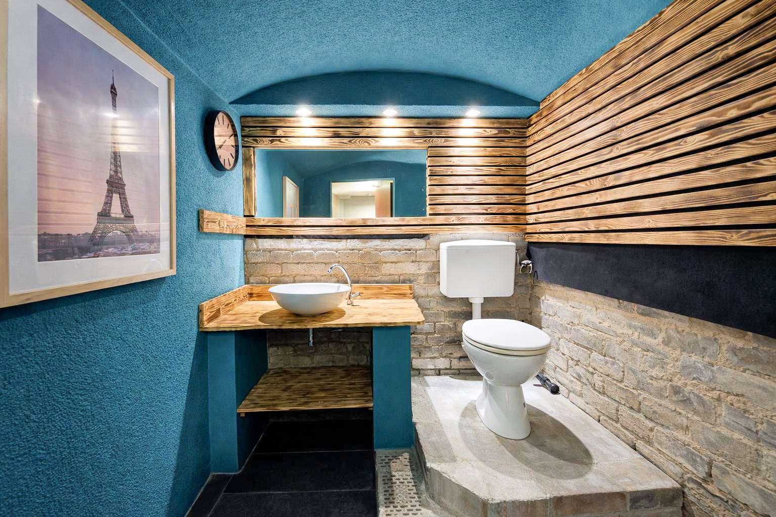 Gäste-WC im Gartenhaus