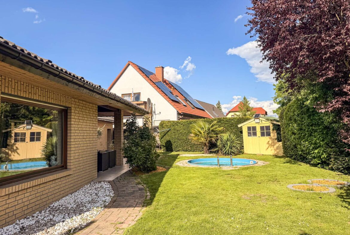 Blick in den Garten