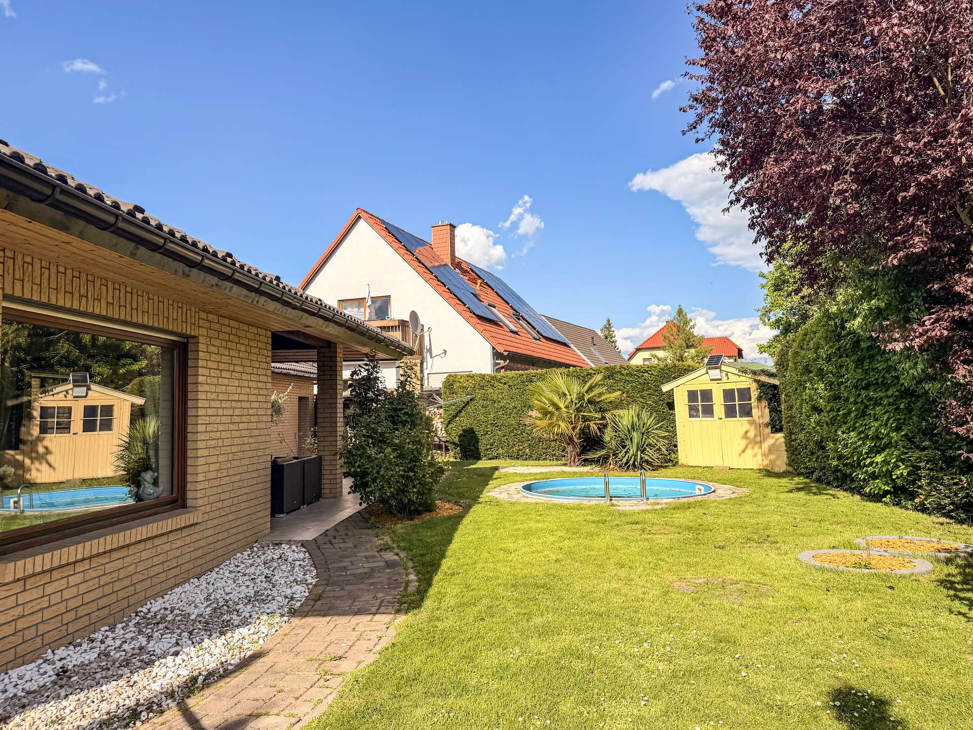 Blick in den Garten