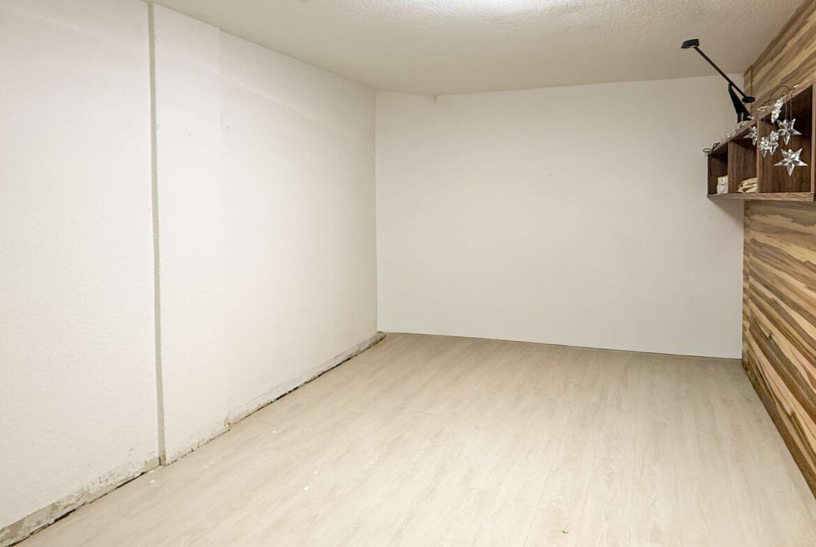 Potentieller Fitnessraum
