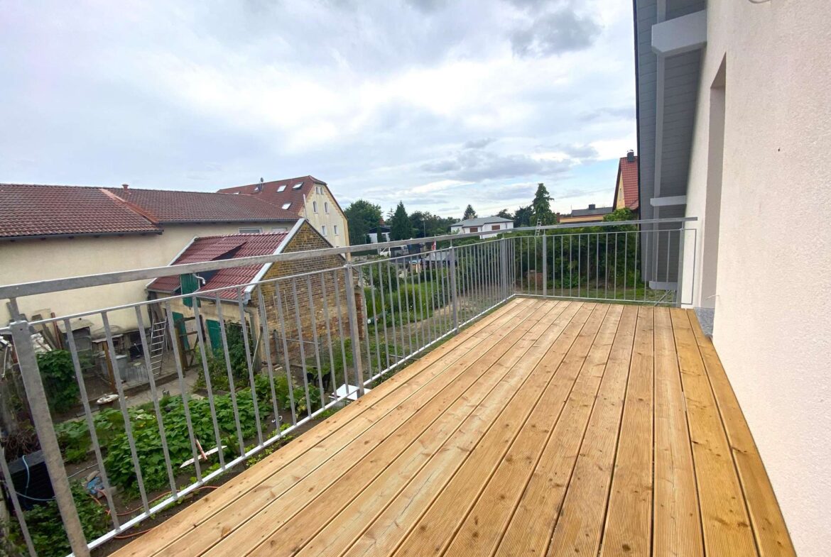 großzügiger Balkon