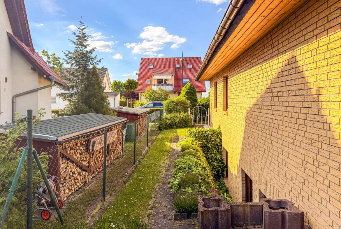 Weg zum Haus