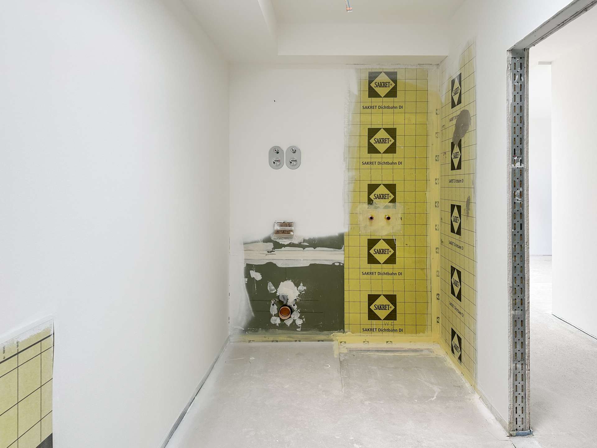 Ebenerdige Dusche
