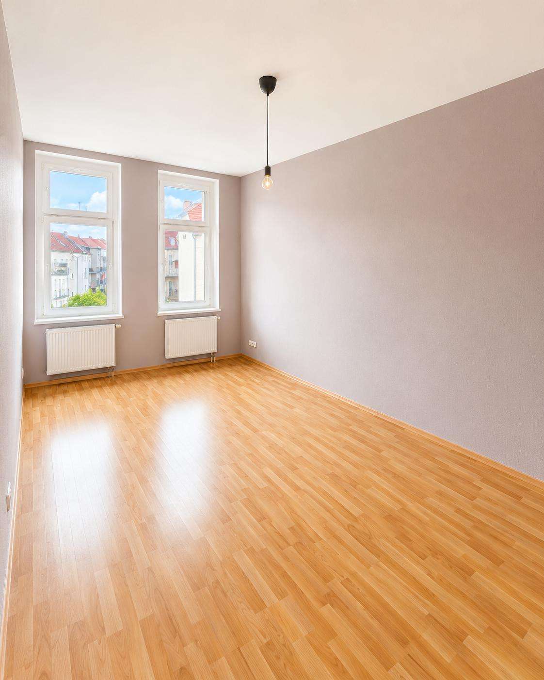 Lichtdurchflutetes Schlafzimmer