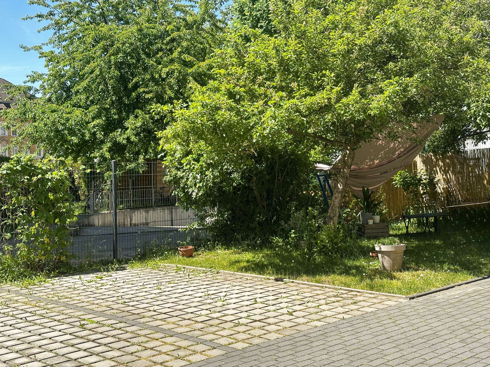 Außenstellplatz inklusive