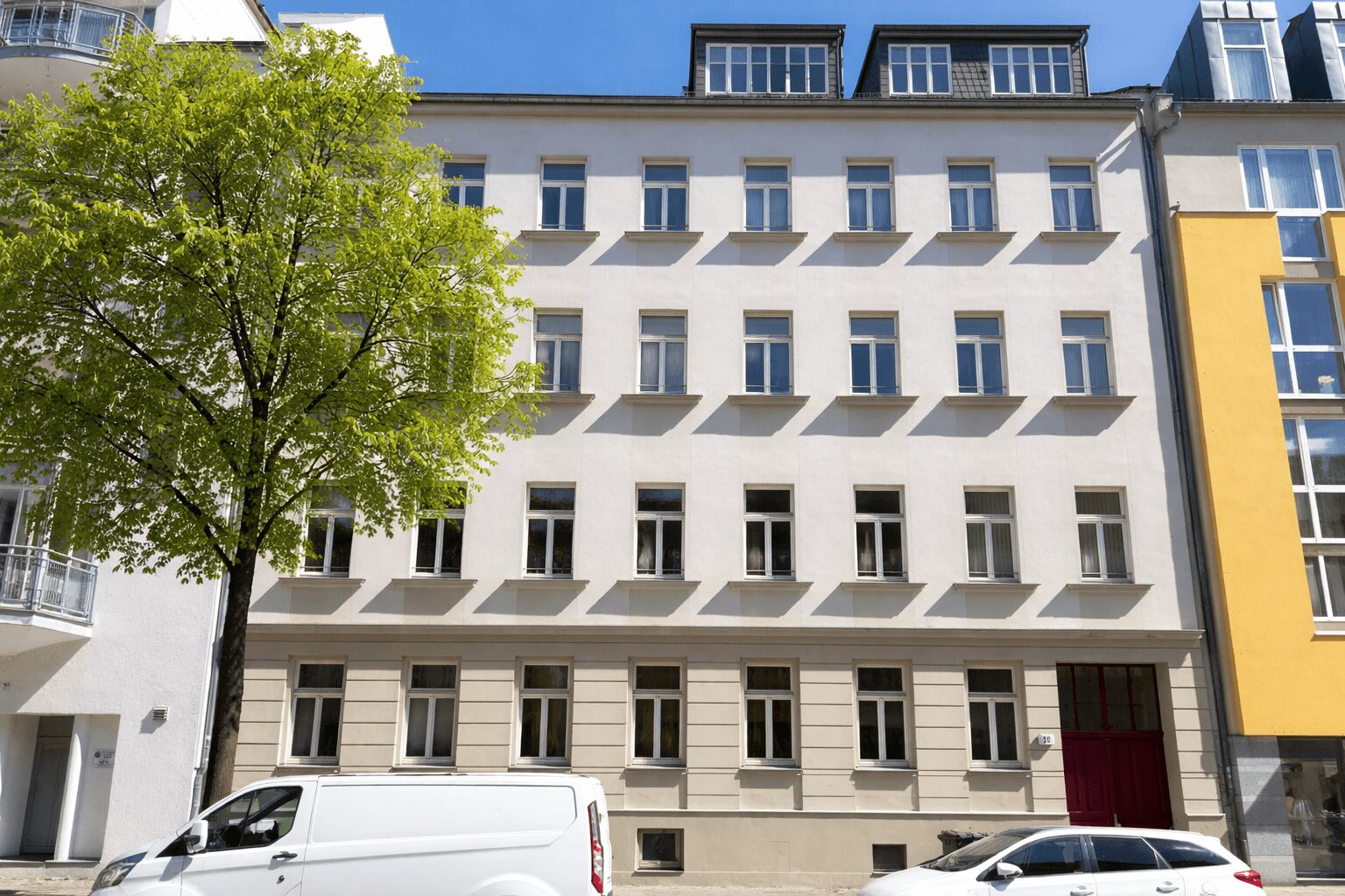 Hausansicht Straße