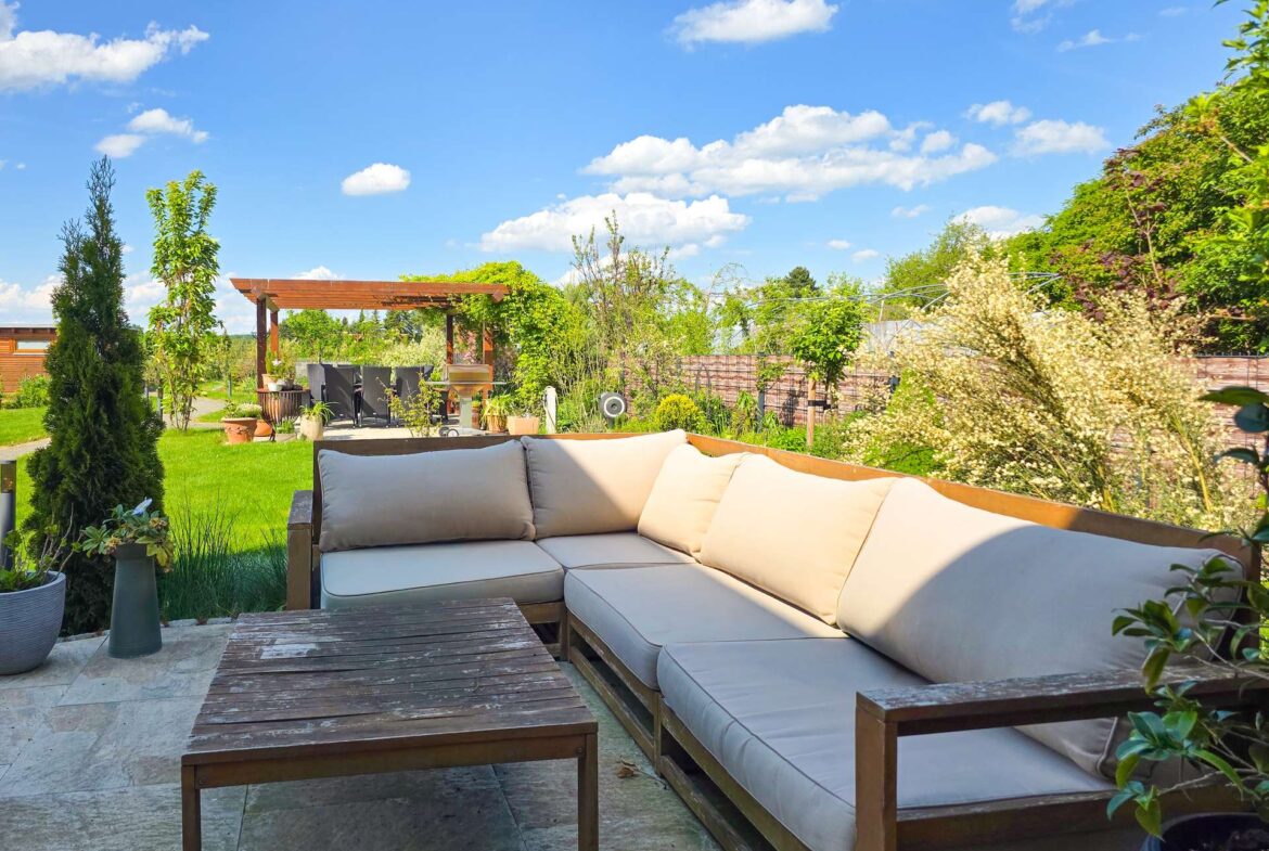 Terrasse mit Blick