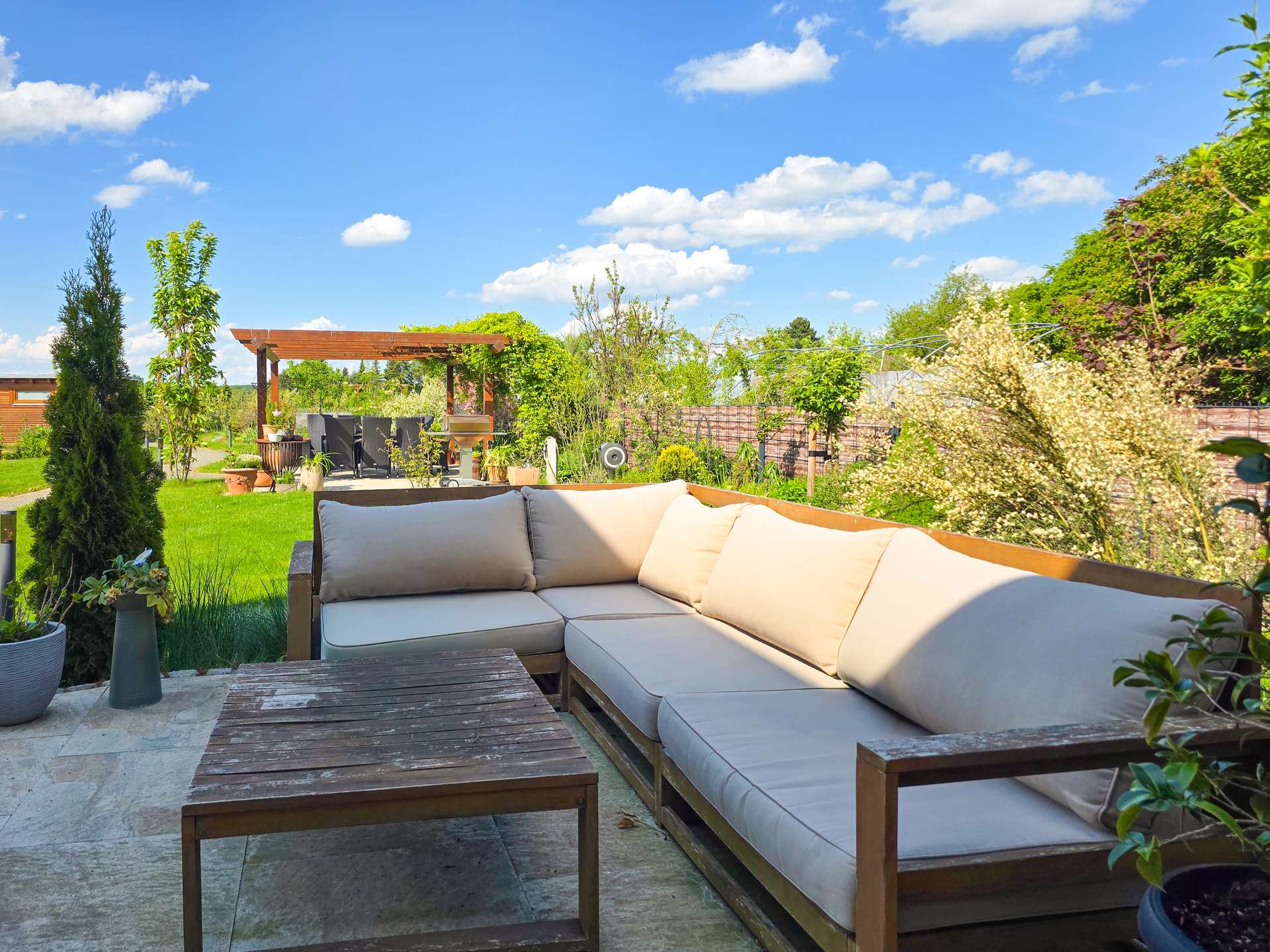 Terrasse mit Blick