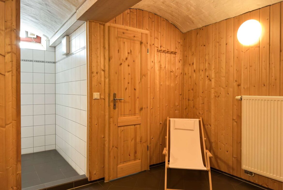 Sauna mit Ruhebereich