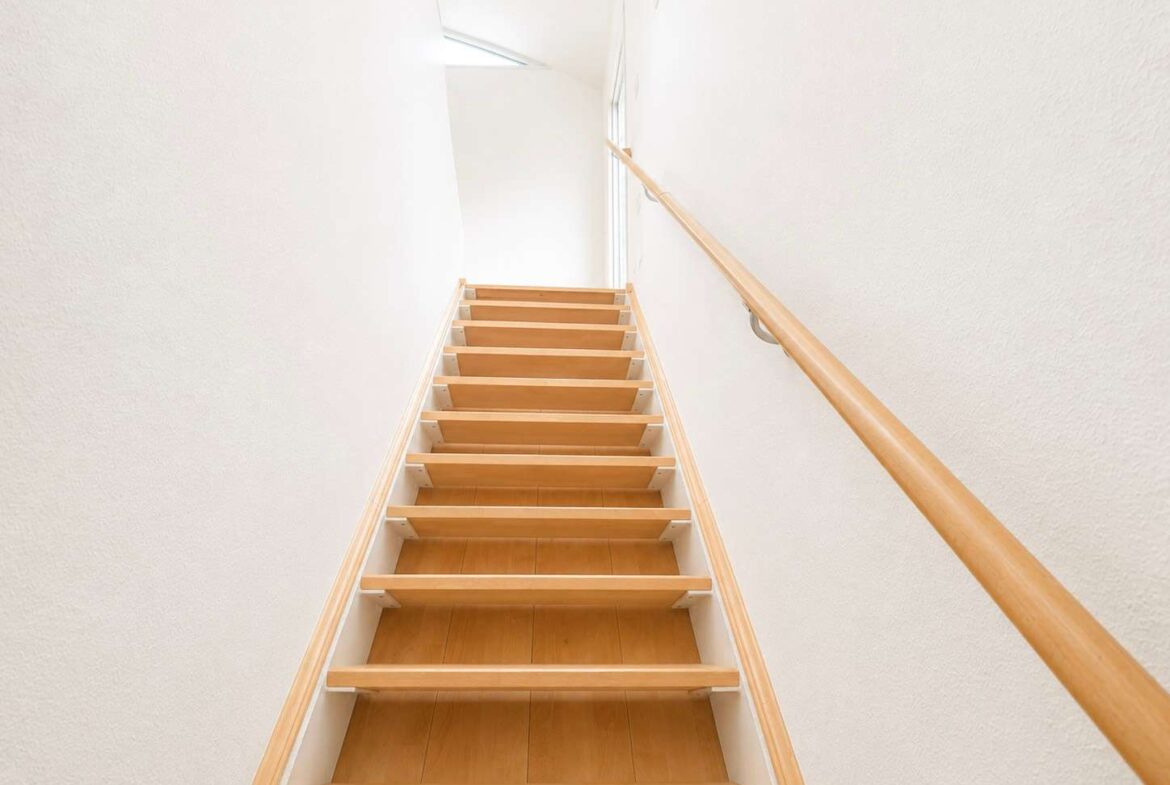 Treppe zum OG