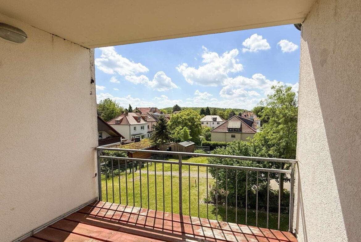 Balkon mit Aussicht