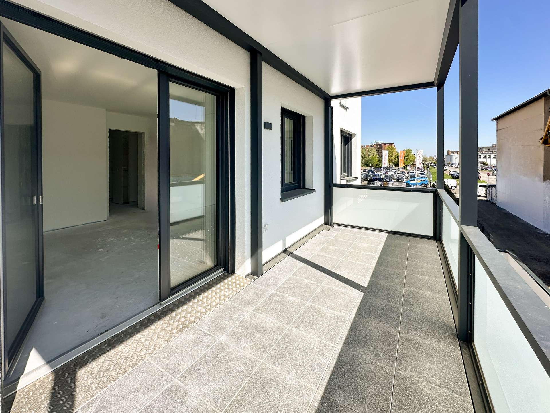 Großer Balkon