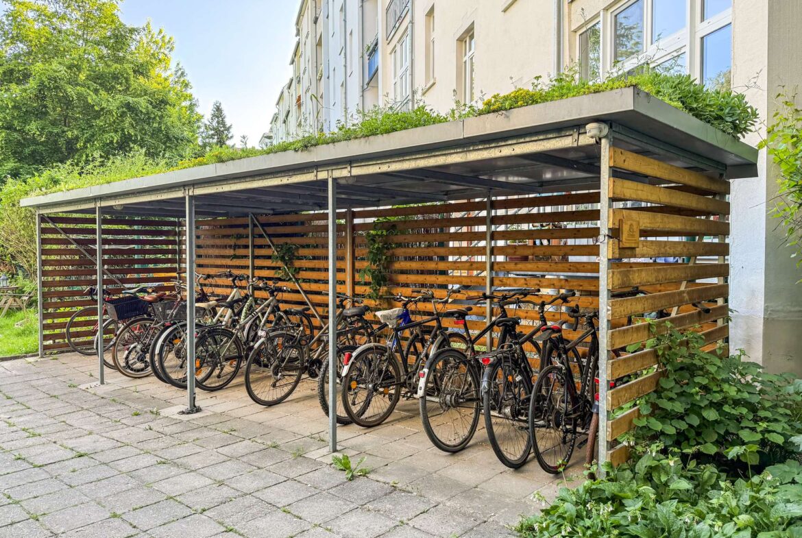 Fahrrad Carport