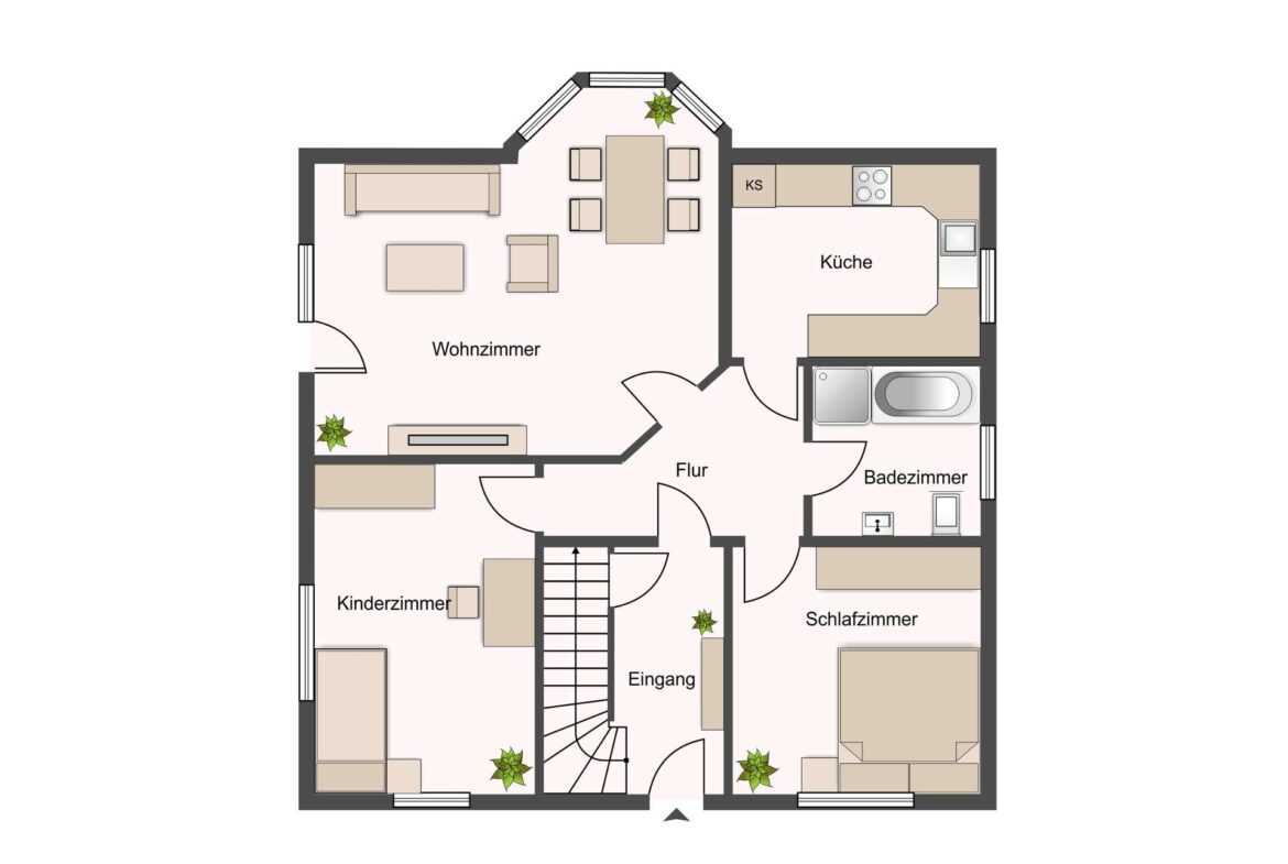 Grundriss EG