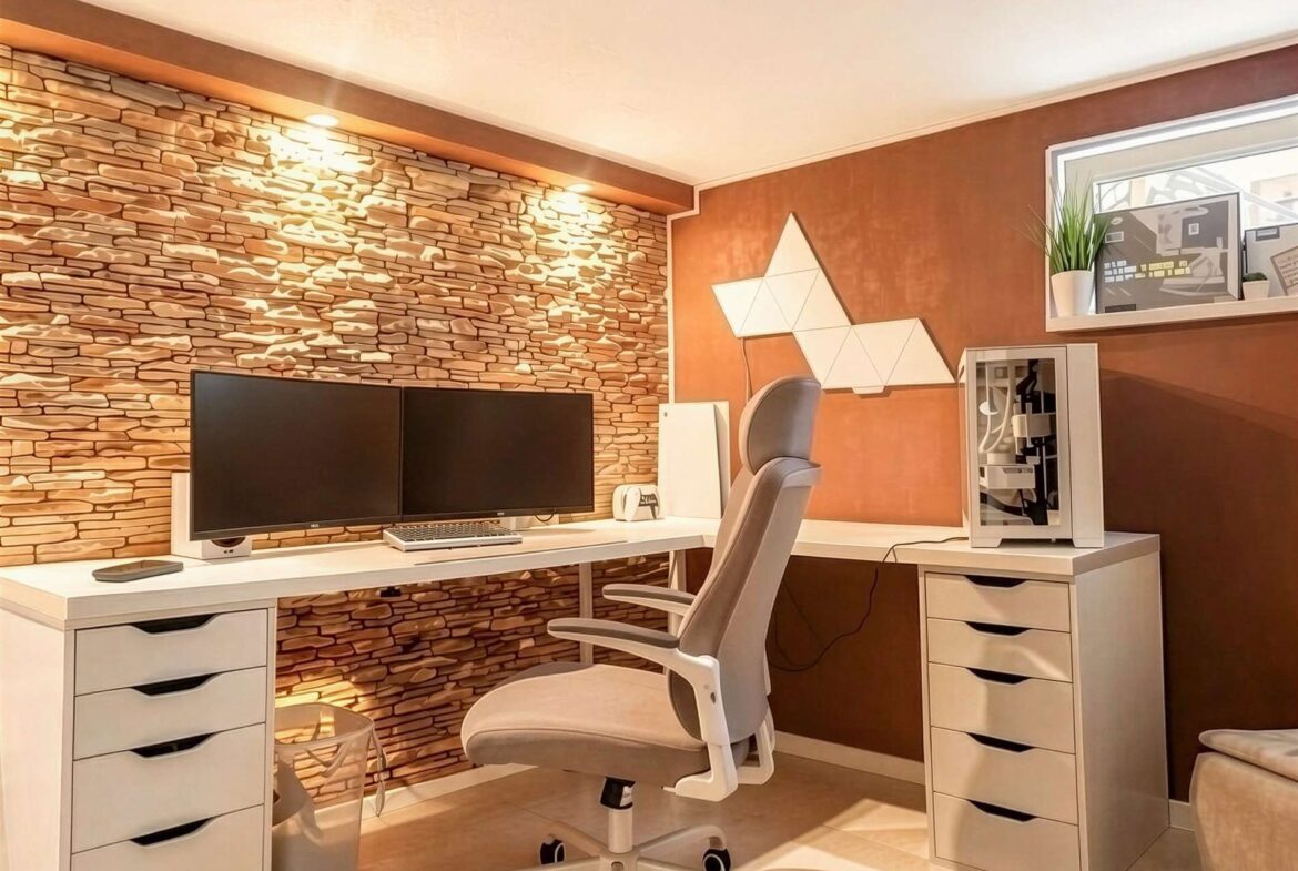Büro im Keller