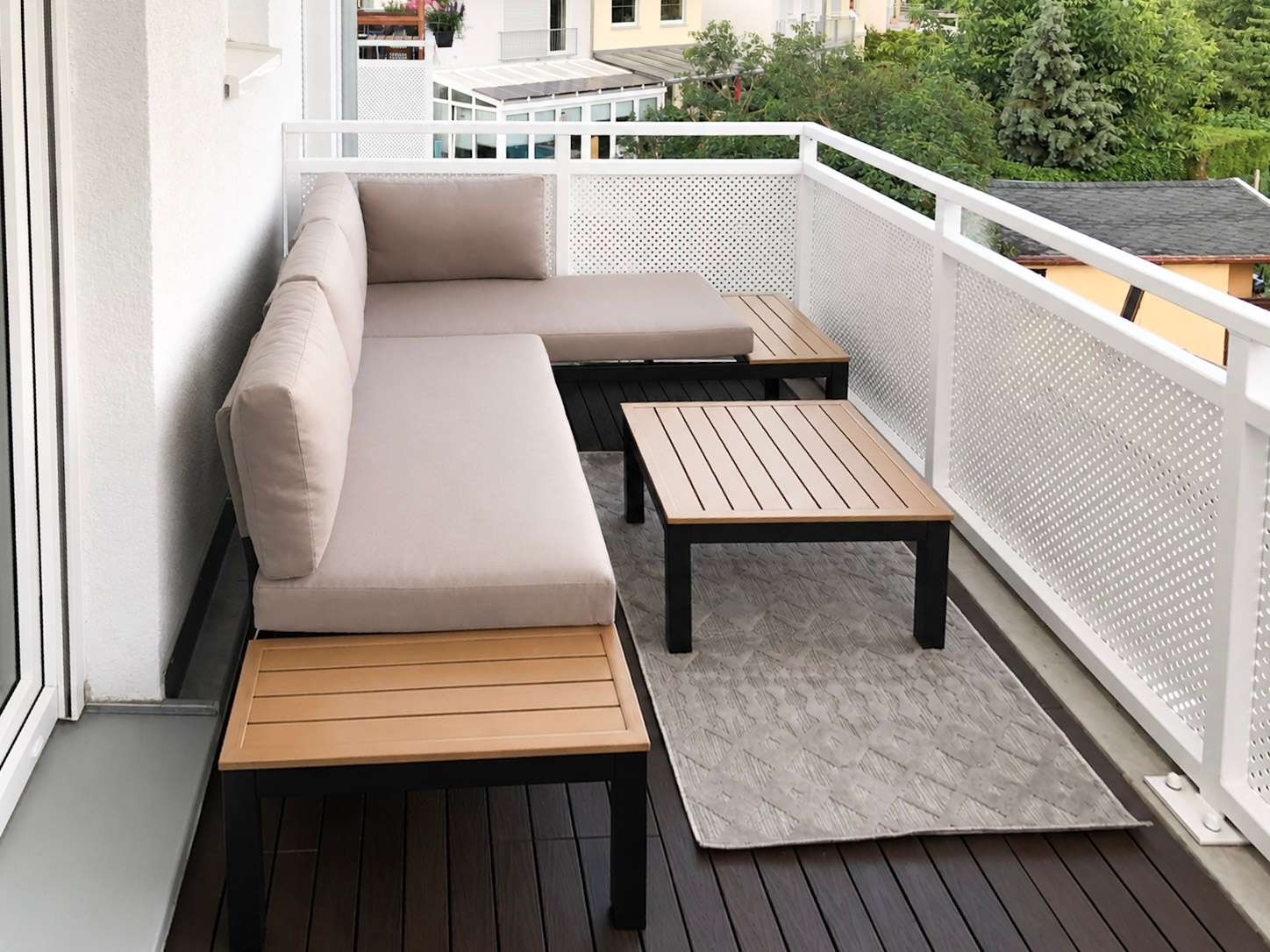 Großzügiger Südbalkon