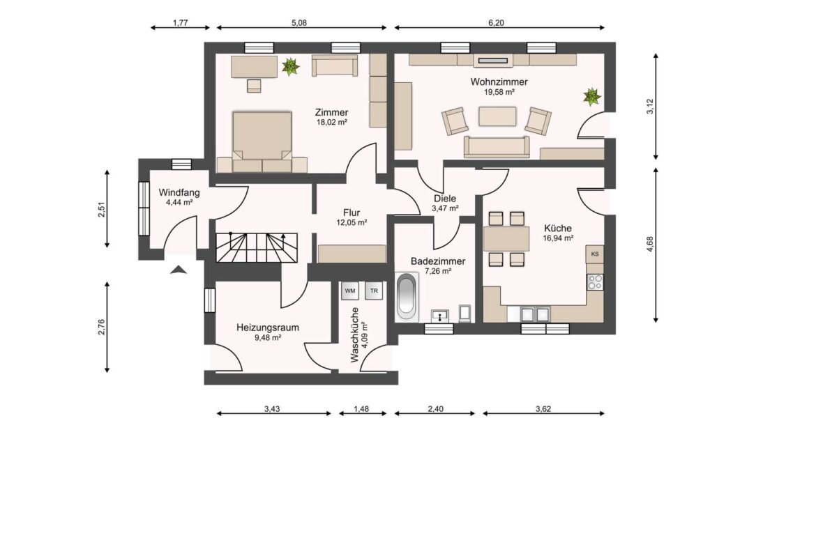 Grundriss EG