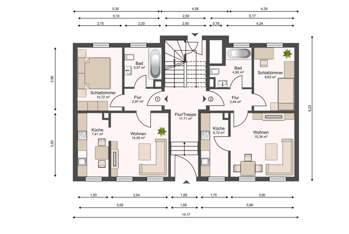 Grundriss EG